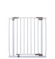 Varnostna vrata Dreambaby Liberty  (75 - 81 cm) kovinska bela - brez vrtanja